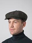 Кепка WIGENS арт. 102076 NEWSBOY RETRO CAP (оливковый)